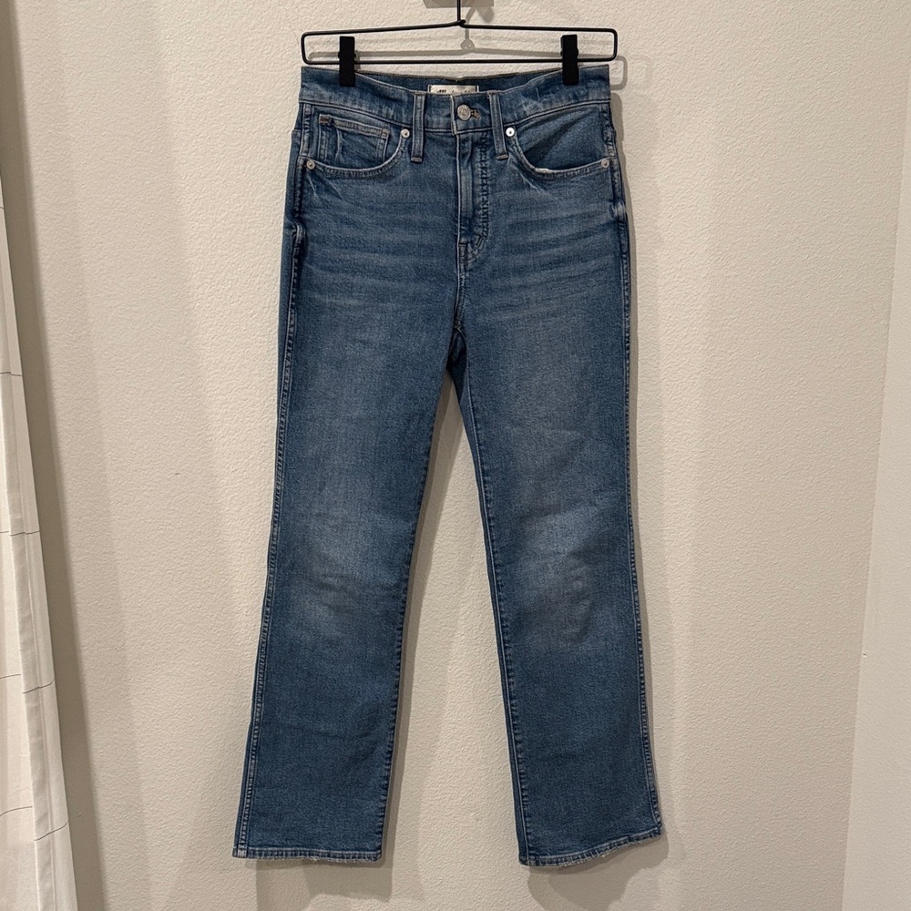 Madewell Medium Rinse High Rise Bootcut Denim Jeans‎ Size 24P